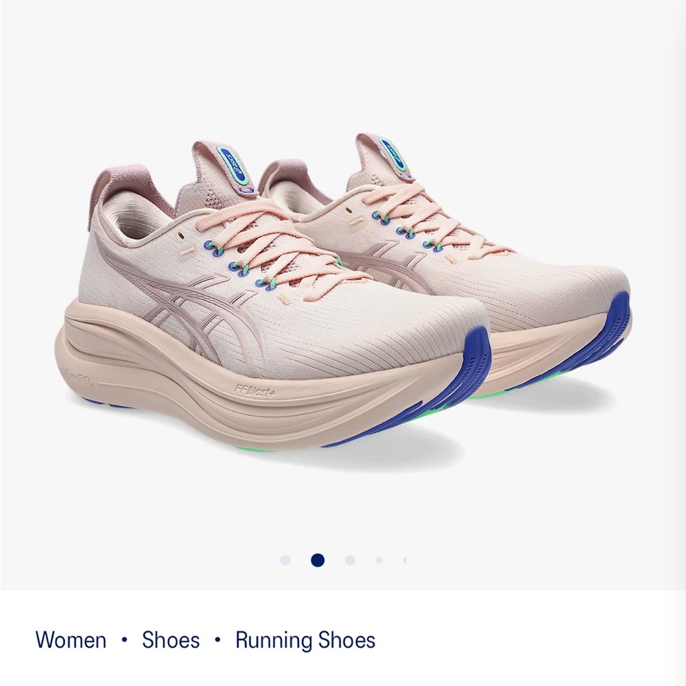 ASICS Gel Nimbus 28 Running Shoes Size 8 NIB Pink